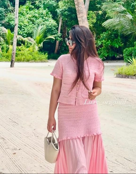 Blush Charm Two-Piece Set