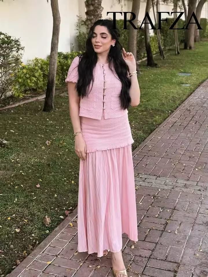Blush Charm Two-Piece Set