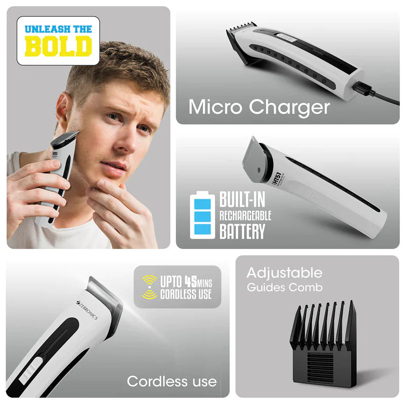 Zebronics HT51 Cordless Trimmer