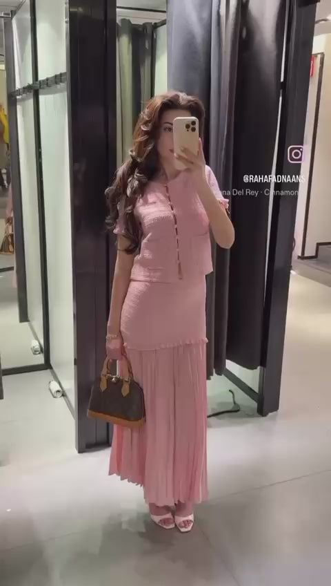 Blush Charm Two-Piece Set