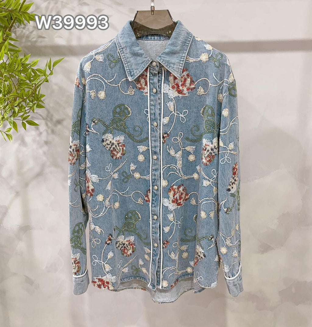 New Sequence Denim Luxe Shirt