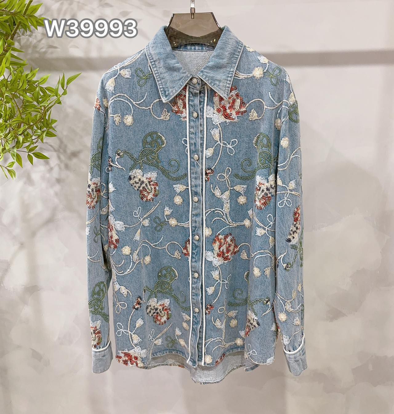 New Sequence Denim Luxe Shirt