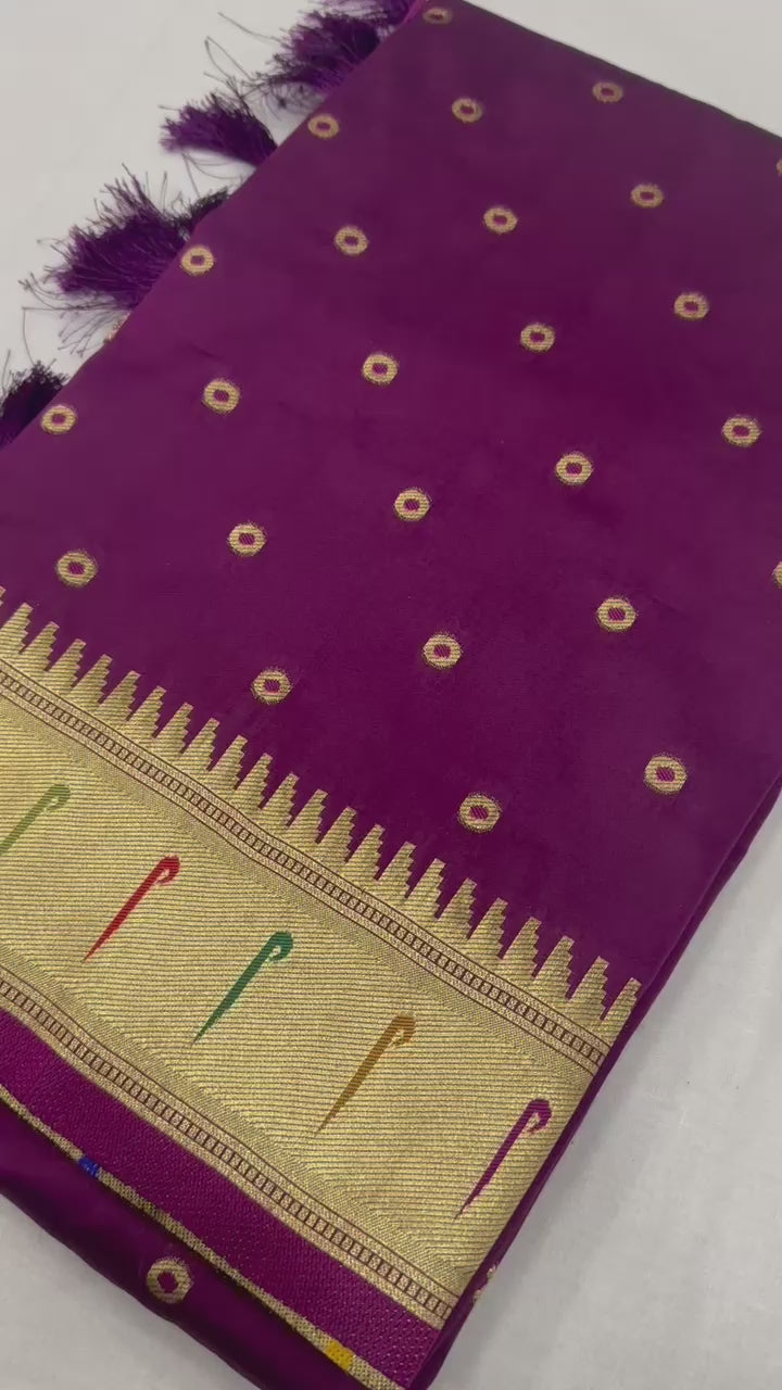 Authentic Paithani Silk Saree