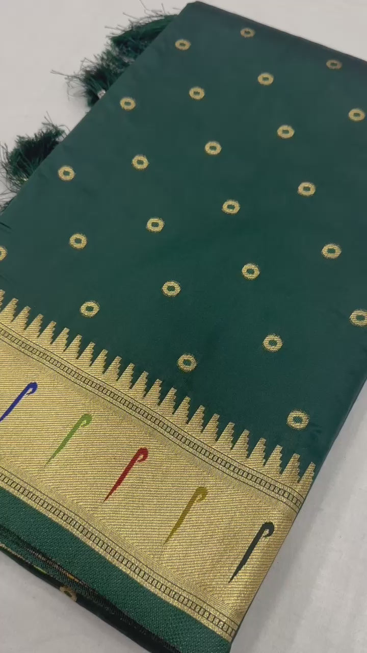 Authentic Paithani Silk Saree