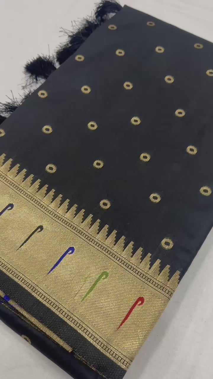 Authentic Paithani Silk Saree