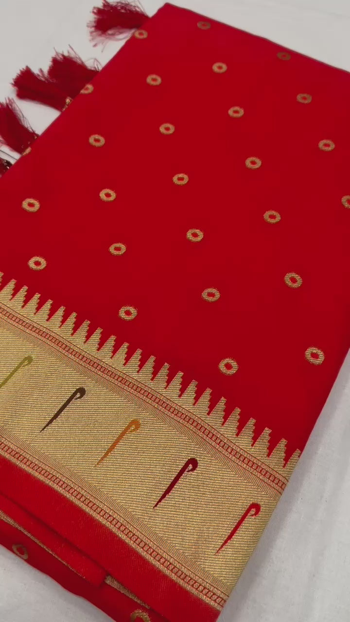 Authentic Paithani Silk Saree