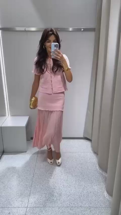Blush Charm Two-Piece Set